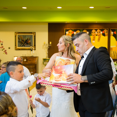 Detall pels convidats de casament