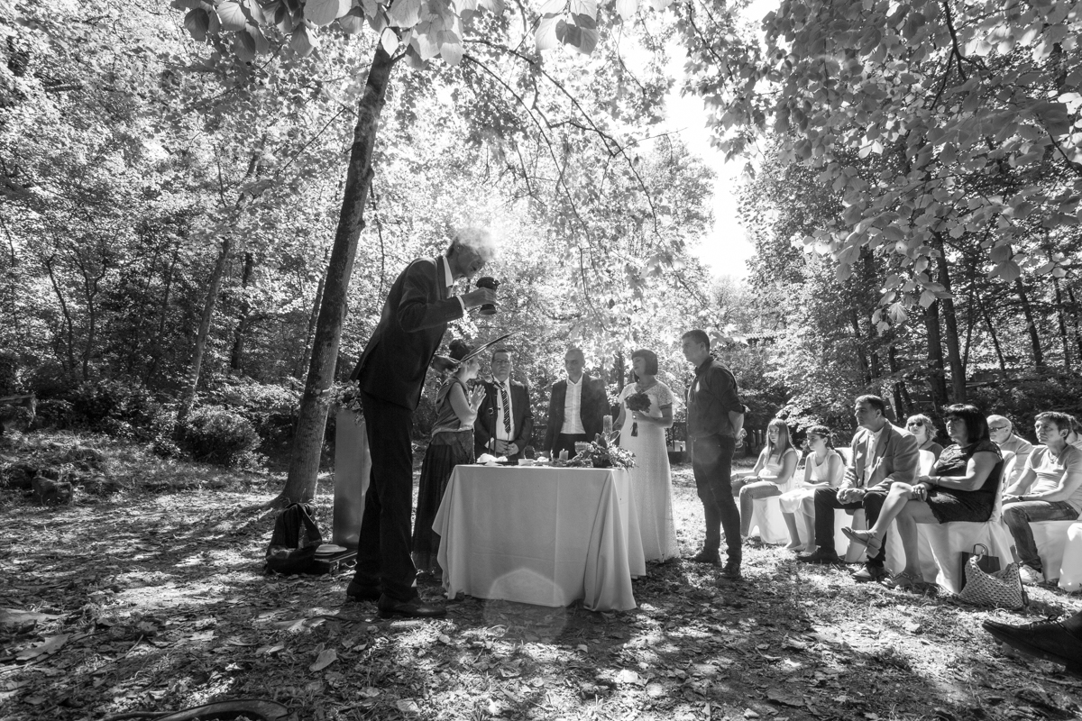 cerimònia de casament celta, a Olot