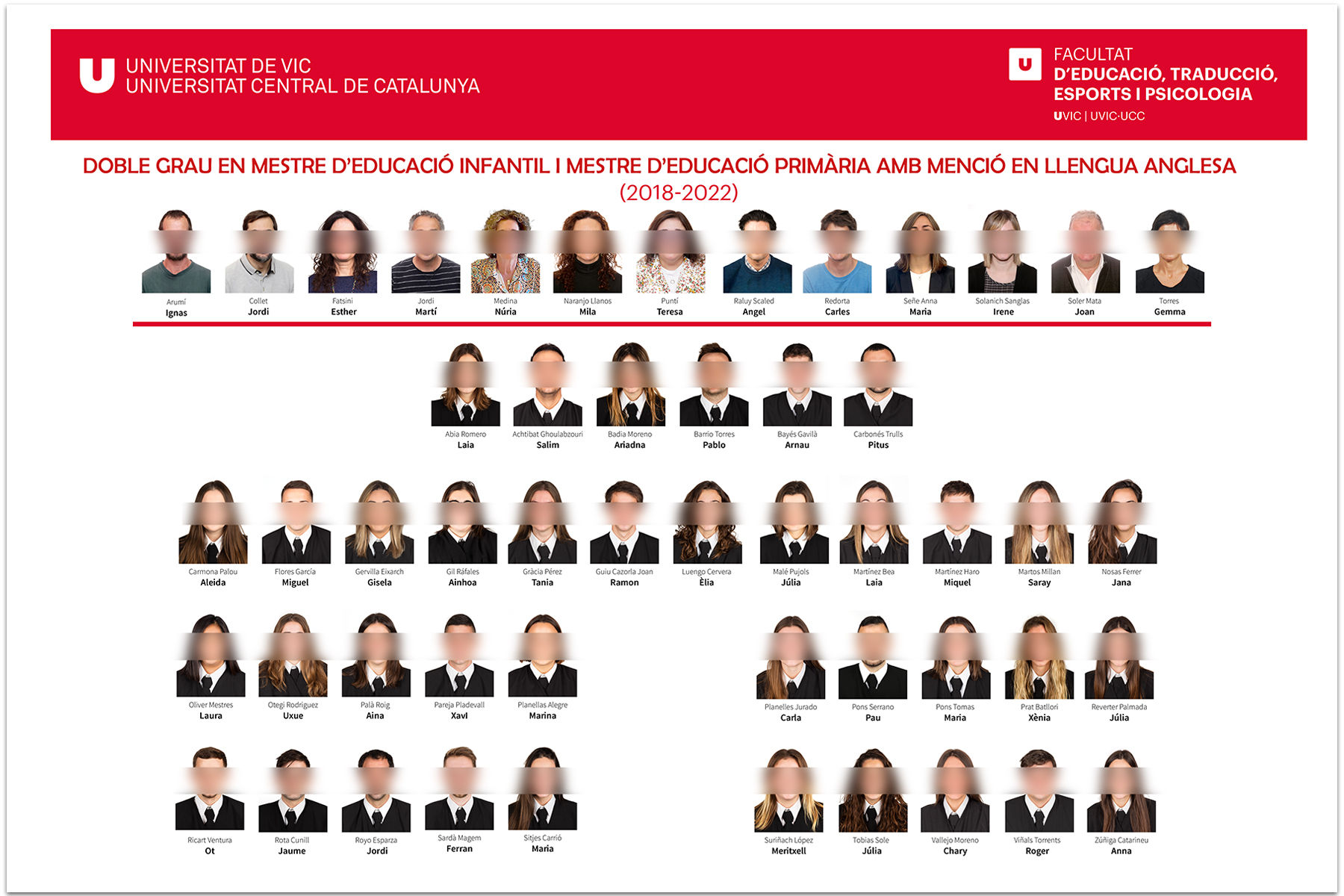 orla oficial de la UVIC